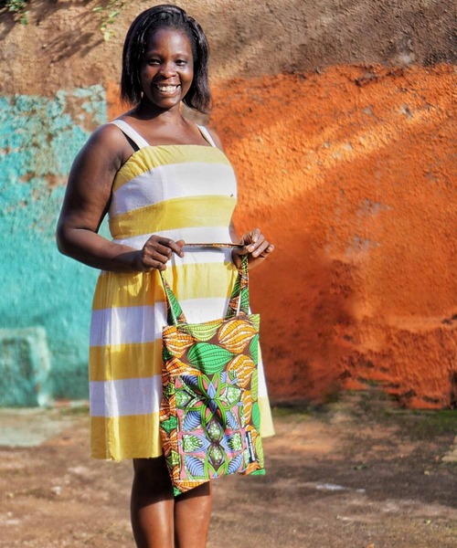 【直営店限定】RICCI EVERYDAY × ROOTOTE/フェアトレード LT.A4.AFRICA-TOTE-A（トートバッグ）｜ROOTOTE（ルートート）