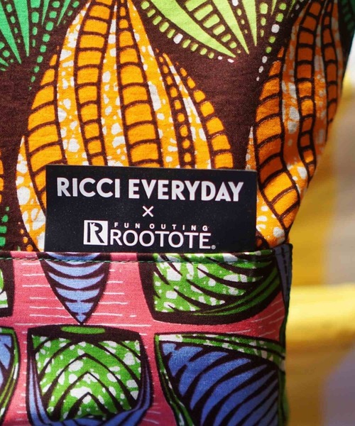 【直営店限定】RICCI EVERYDAY × ROOTOTE/フェアトレード LT.A4.AFRICA-TOTE-A（トートバッグ）｜ROOTOTE（ルートート）