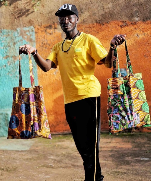 【直営店限定】RICCI EVERYDAY × ROOTOTE/フェアトレード LT.A4.AFRICA-TOTE-A（トートバッグ）｜ROOTOTE（ルートート）