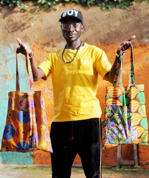 【直営店限定】RICCI EVERYDAY × ROOTOTE/フェアトレード LT.A4.AFRICA-TOTE-A（トートバッグ）｜ROOTOTE（ルートート）