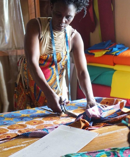 【直営店限定】RICCI EVERYDAY × ROOTOTE/フェアトレード LT.A4.AFRICA-TOTE-A（トートバッグ）｜ROOTOTE（ルートート）