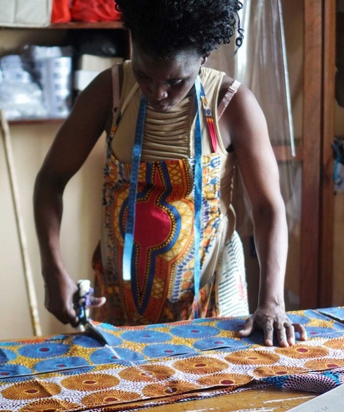 【直営店限定】RICCI EVERYDAY × ROOTOTE/フェアトレード LT.A4.AFRICA-TOTE-A（トートバッグ）｜ROOTOTE（ルートート）