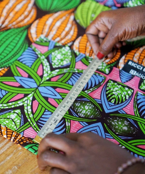 【直営店限定】RICCI EVERYDAY × ROOTOTE/フェアトレード LT.A4.AFRICA-TOTE-A（トートバッグ）｜ROOTOTE（ルートート）