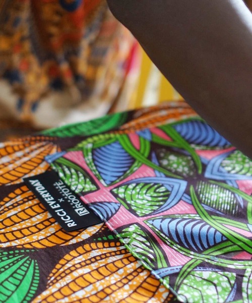 【直営店限定】RICCI EVERYDAY × ROOTOTE/フェアトレード LT.A4.AFRICA-TOTE-A（トートバッグ）｜ROOTOTE（ルートート）