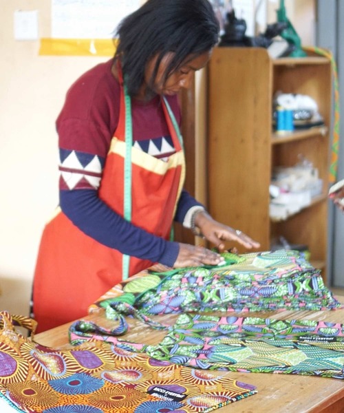 【直営店限定】RICCI EVERYDAY × ROOTOTE/フェアトレード LT.A4.AFRICA-TOTE-A（トートバッグ）｜ROOTOTE（ルートート）