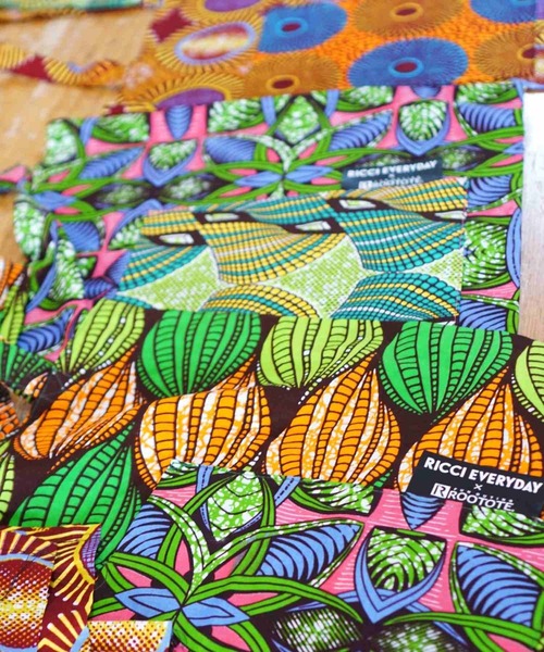 【直営店限定】RICCI EVERYDAY × ROOTOTE/フェアトレード LT.A4.AFRICA-TOTE-A（トートバッグ）｜ROOTOTE（ルートート）