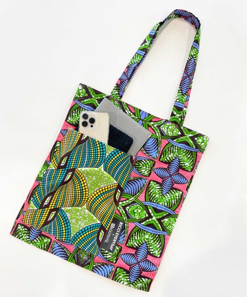 【直営店限定】RICCI EVERYDAY × ROOTOTE/フェアトレード LT.A4.AFRICA-TOTE-A（トートバッグ）｜ROOTOTE（ルートート）