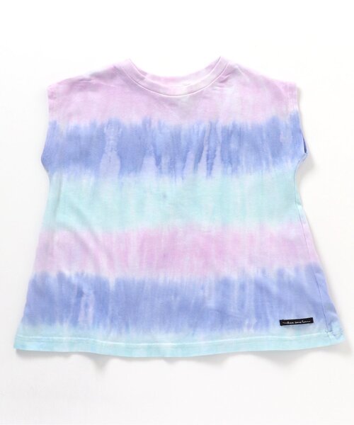 BREEZE（ブリーズ）の「【WEB限定】 タイダイチュニック（チュニック・キッズ・ピンク/ブルー/グリーン・90/100/110/120/80/130/140）」の9枚目の写真