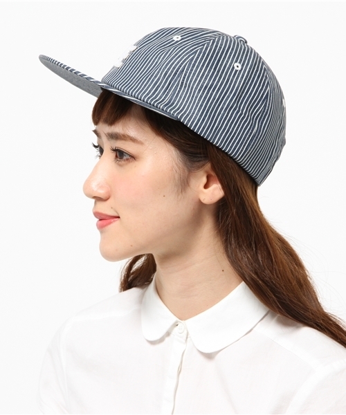 Another Edition（アナザーエディション）の「ロゴAEキャップ/AE ROGO AE CAP◆（キャップ・レディース・ホワイト/コバルトブルー/その他1・フリー）」の7枚目の写真