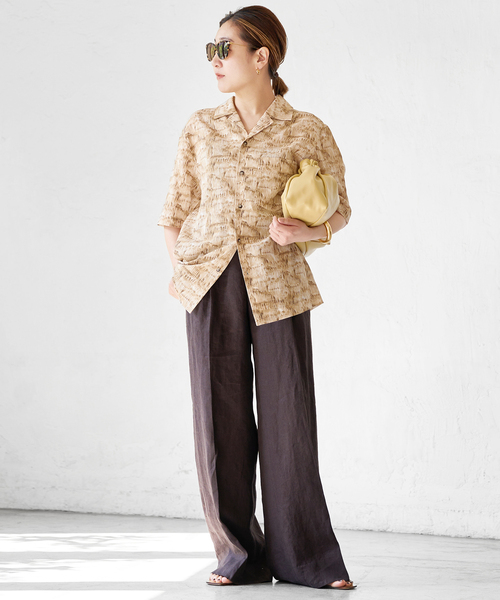 nanushka(ナヌーシュカ)の「【NANUSHKA/ナヌーシュカ】 シャツ(シャツ/ブラウス・レディース・ベージュ・36)」の5枚目の写真