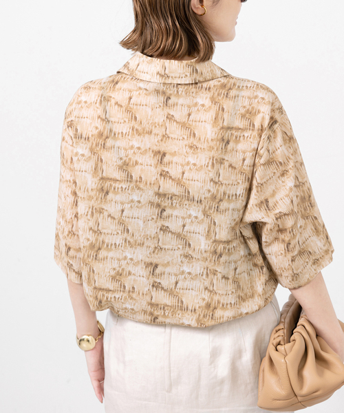 nanushka(ナヌーシュカ)の「【NANUSHKA/ナヌーシュカ】 シャツ(シャツ/ブラウス・レディース・ベージュ・36)」の12枚目の写真