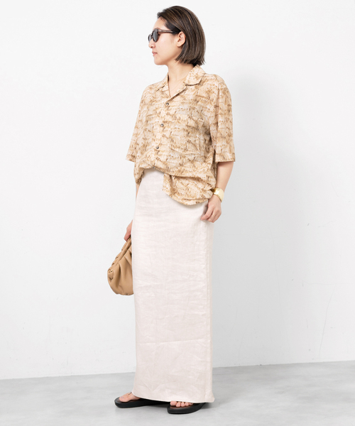 nanushka(ナヌーシュカ)の「【NANUSHKA/ナヌーシュカ】 シャツ(シャツ/ブラウス・レディース・ベージュ・36)」の14枚目の写真