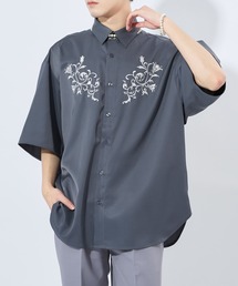 Adoon plain | 【Adoon plain】フラワー刺繍シャツ(シャツ/ブラウス)