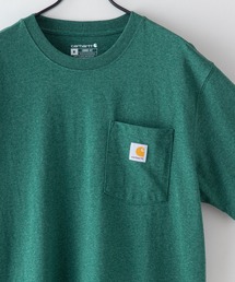 【Carhartt/カーハート】K87 Pocket Short Sleeve ポケット 半袖 Tシャツ メンズ レディース ポケットT ビッグシルエット ゆったり オーバーサイズ ルーズフィット