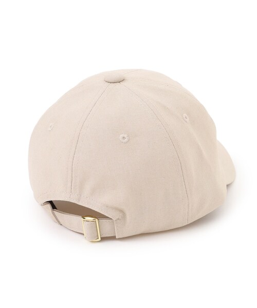 grove（グローブ）の「◆リネンロゴ刺繍キャップ（キャップ・レディース・グレー/アイボリー/ブラック/ライトベージュ・00）」の6枚目の写真