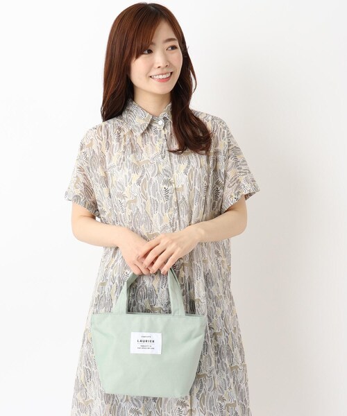 one'sterrace(ワンズテラス)の「◆ローリエ 保冷ランチトート M(キッチンツール・レディース・ナチュラル/グリーン系・99)」の14枚目の写真