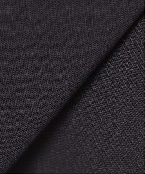 追加》麻ストレッチピークドラペルダブルジャケット（テーラード