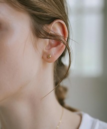 18K ピアス 金属アレルギー対応 つけっぱなし シンプル【MOLLICA モリカ】