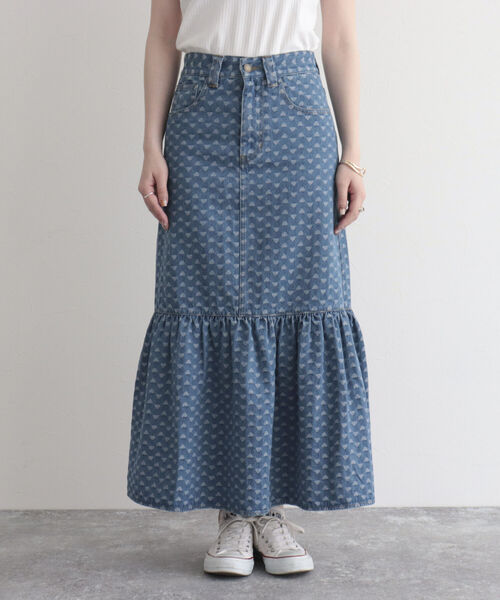 fredy emue(フレディエミュ)の「デニムマーメイドスカート(デニムスカート・レディース・ブルー/ブルー系その他・38/36)」の15枚目の写真