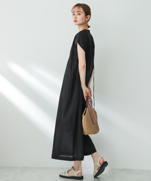 SENSE OF PLACE by URBAN RESEARCH（センスオブプレイスバイアーバンリサーチ）の「インドタックデザインワンピース（ワンピース・レディース・オフホワイト/ブラック/ライトブルー・ONE/S）」の18枚目の写真