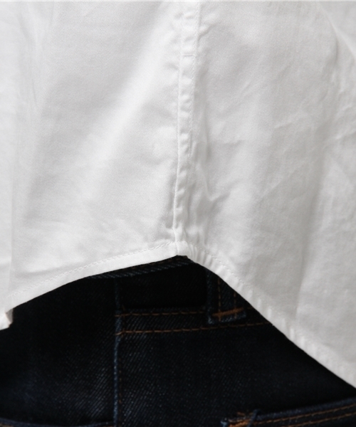 EDIFICE（エディフィス）の「◇スイスコットン3/4ミリタリー シャツ（シャツ/ブラウス・メンズ・ホワイト/ベージュ/カーキ・48/44/46）」の11枚目の写真