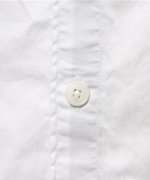 EDIFICE（エディフィス）の「◇スイスコットン3/4ミリタリー シャツ（シャツ/ブラウス・メンズ・ホワイト/ベージュ/カーキ・48/44/46）」の13枚目の写真