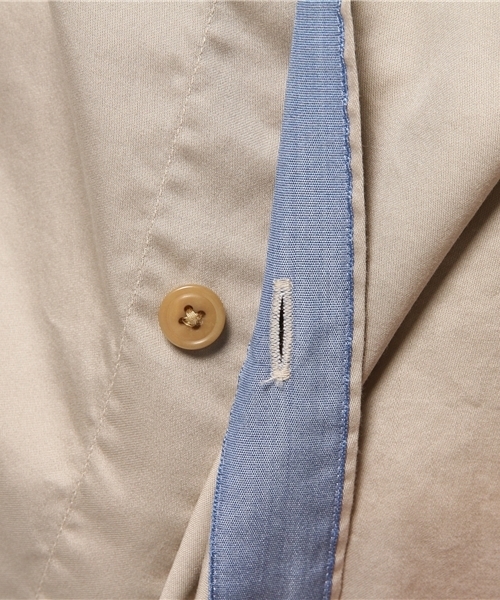 EDIFICE（エディフィス）の「◇スイスコットン3/4ミリタリー シャツ（シャツ/ブラウス・メンズ・ホワイト/ベージュ/カーキ・48/44/46）」の14枚目の写真