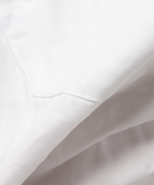 EDIFICE（エディフィス）の「◇スイスコットン3/4ミリタリー シャツ（シャツ/ブラウス・メンズ・ホワイト/ベージュ/カーキ・48/44/46）」の8枚目の写真