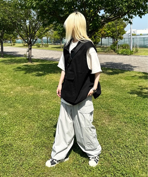 sedacle（セダクル）の「アノラックスタンドネックベスト（ベスト・メンズ・セージグリーン/ブラック/ネイビー・LARGE/MEDIUM）」の8枚目の写真