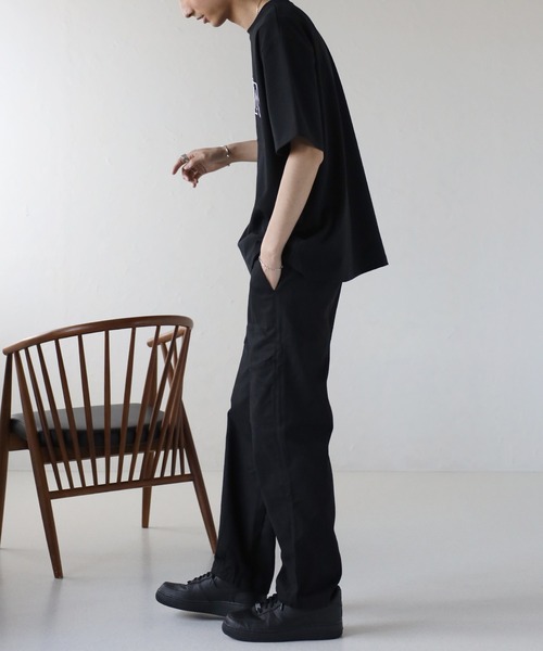 CREARE -LINO-(クレアーレリノ)の「ワイド ルーズ ペインターパンツ<ユニセックス>(チノパンツ・メンズ・カーキ/ブラック/ベージュ・M/L)」の11枚目の写真