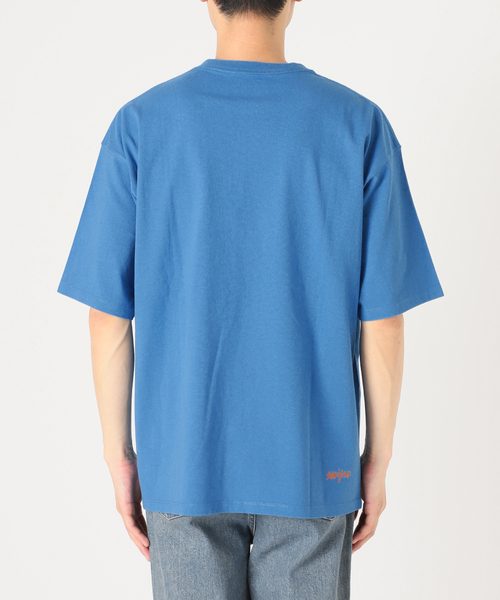 Savignac（サヴィニャック）の「《追加販売》【SAVIGNAC / サビニャック】別注 French Company プリントT（Tシャツ/カットソー・メンズ・イエロー/ブラックミックス/ネイビー/ダークブルー/ブルー系その他/ホワイト/ライトホワイト/レッド/グリーン/ホワイト系その他/オフホワイト/ブラック系その他/ブラック/ホワイト×ホワイト/イエロー系その他・LARGE/MEDIUM/X-LARGE）」の17枚目の写真