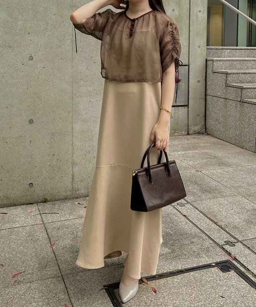 セール】【apres jour clair】アシメマーメイドキャミワンピース