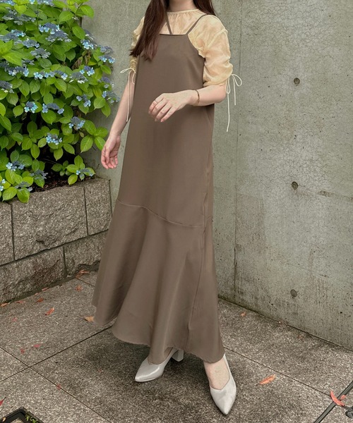 55 apres jour 【紐取り外し可能】 マーメイドキャミワンピース apres jour（アプレジュール）の「【紐取り外し可能】マーメイド