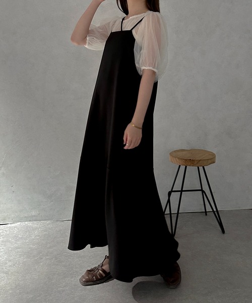 セール】【apres jour clair】アシメマーメイドキャミワンピース