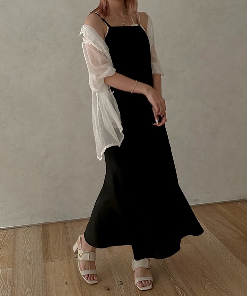 セール】【apres jour clair】アシメマーメイドキャミワンピース