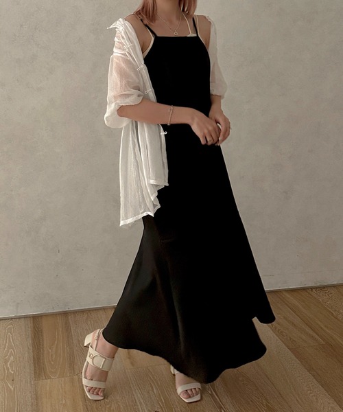 セール】【apres jour clair】アシメマーメイドキャミワンピース