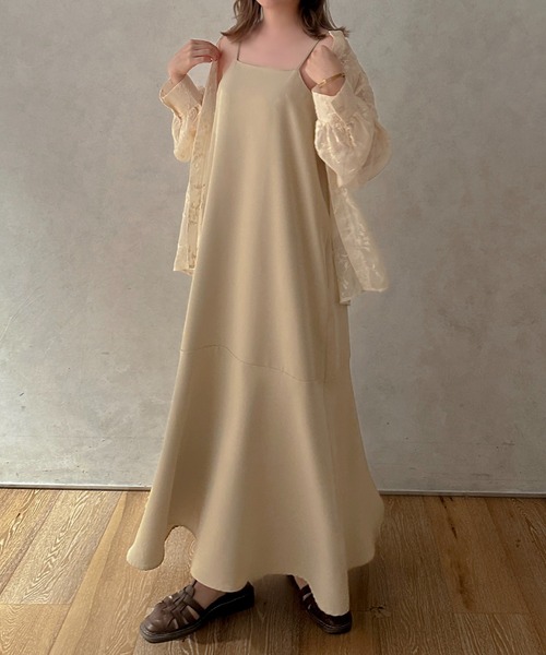 セール】【apres jour clair】アシメマーメイドキャミワンピース