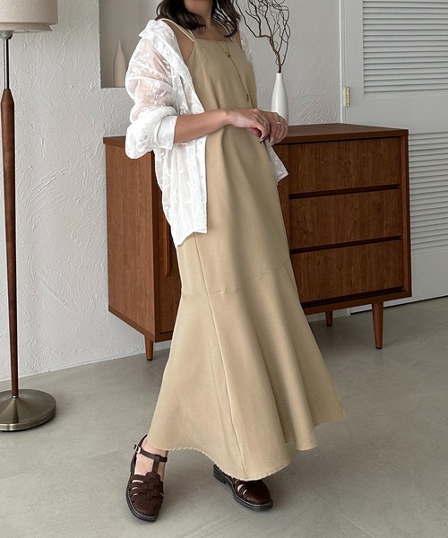 セール】【apres jour clair】アシメマーメイドキャミワンピース