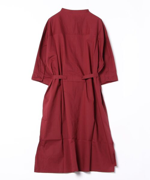 HOUSTON(ヒューストン)の「【HOUSTON】FISHERMAN DRESS(ワンピース・レディース・ホワイト/ベージュ/ワイン/グリーン・1/0)」の5枚目の写真