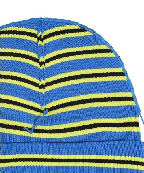 JNBY(ジェーエヌビーワイ)の「APN Logo-patch Striped Falling Yarn Polyester Beanie Hat / ビーニーハット /ニットキャップ(ニットキャップ/ビーニー・レディース・ブルー系その他4/グリーン系その他5・ONE SIZE)」の15枚目の写真