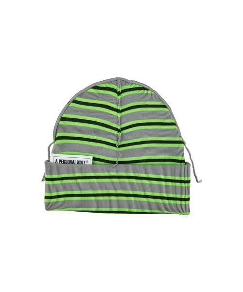 JNBY(ジェーエヌビーワイ)の「APN Logo-patch Striped Falling Yarn Polyester Beanie Hat / ビーニーハット /ニットキャップ(ニットキャップ/ビーニー・レディース・ブルー系その他4/グリーン系その他5・ONE SIZE)」の13枚目の写真