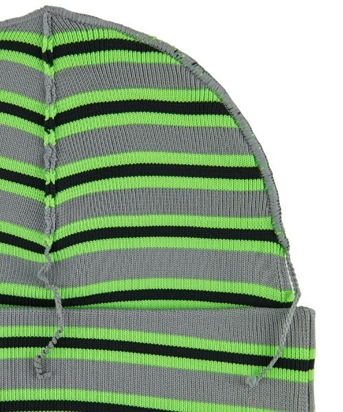JNBY(ジェーエヌビーワイ)の「APN Logo-patch Striped Falling Yarn Polyester Beanie Hat / ビーニーハット /ニットキャップ(ニットキャップ/ビーニー・レディース・ブルー系その他4/グリーン系その他5・ONE SIZE)」の11枚目の写真