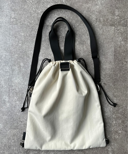 OUTDOOR PRODUCTS（アウトドアプロダクツ）の「3WAYバッグ（ショルダーバッグ・メンズ・アイボリー/ブラック/オレンジ・FREE）」の5枚目の写真