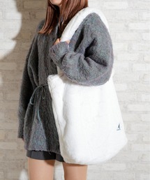 KANGOL（カンゴール）の「【KANGOL/カンゴール】fluffy フェイクファー トートバッグ（トートバッグ・メンズ）」