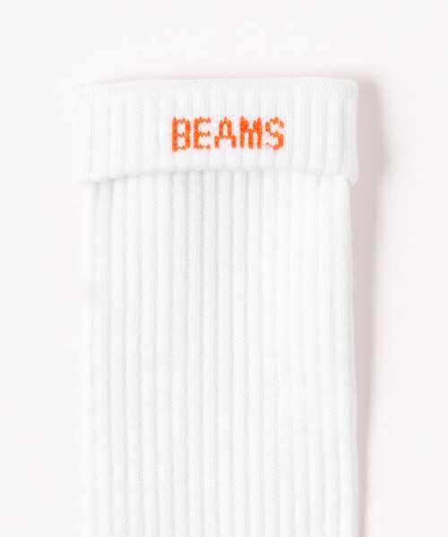HANES（ヘインズ）の「Hanes × BEAMS / 別注 Socks 2pieces pack（ソックス/靴下・メンズ・ホワイト・ONE SIZE）」の2枚目の写真