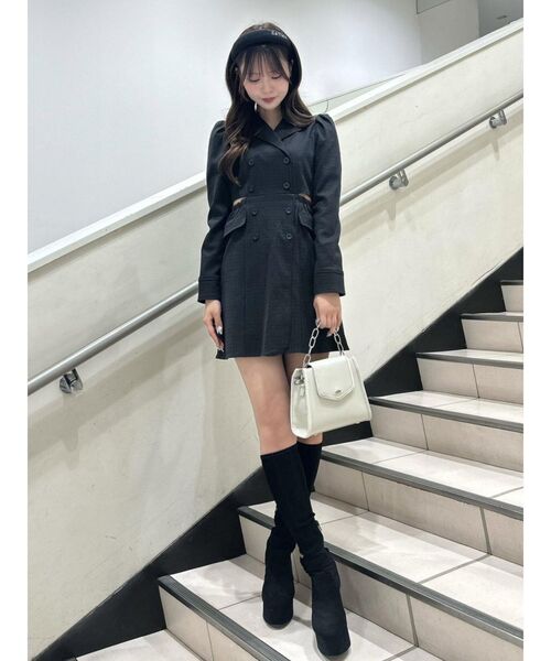 EATME（イートミー）の「EATMEツイードカチューシャ（カチューシャ・レディース・ブラック・FREE）」の6枚目の写真