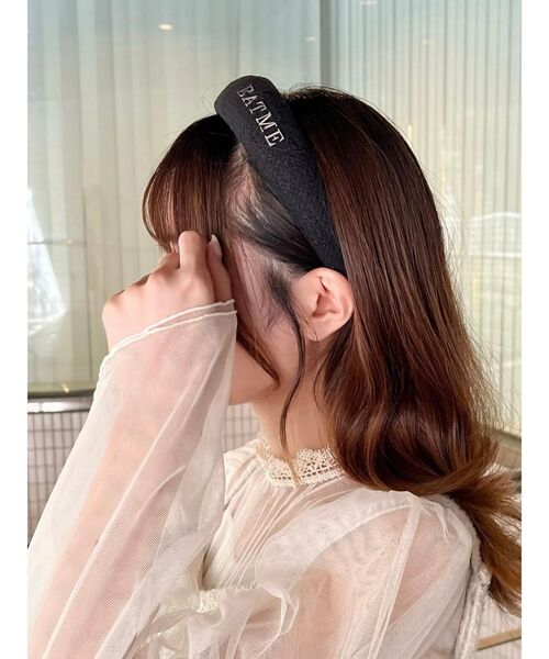 EATME（イートミー）の「EATMEツイードカチューシャ（カチューシャ・レディース・ブラック・FREE）」の17枚目の写真