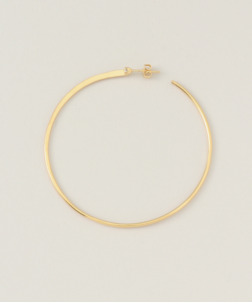 IENA(イエナ)の「【BDM STUDIO/BDMストゥディオ 】PURE フープピアス(両耳)(ピアス(両耳用)・レディース・ゴールド・FREE)」の2枚目の写真