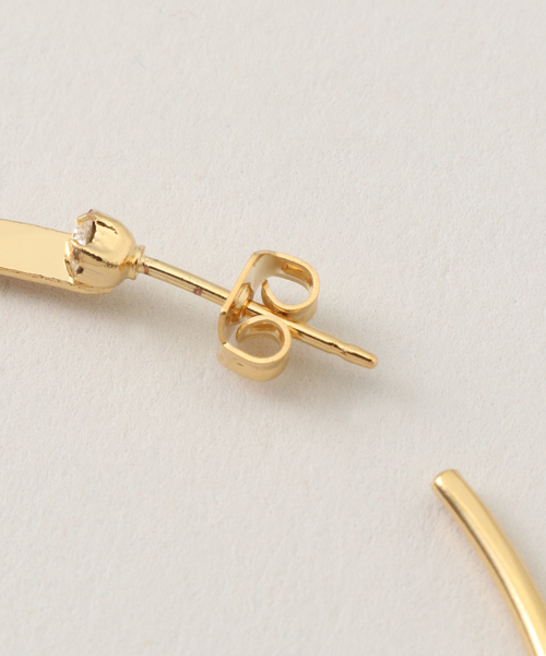 IENA(イエナ)の「【BDM STUDIO/BDMストゥディオ 】PURE フープピアス(両耳)(ピアス(両耳用)・レディース・ゴールド・FREE)」の3枚目の写真