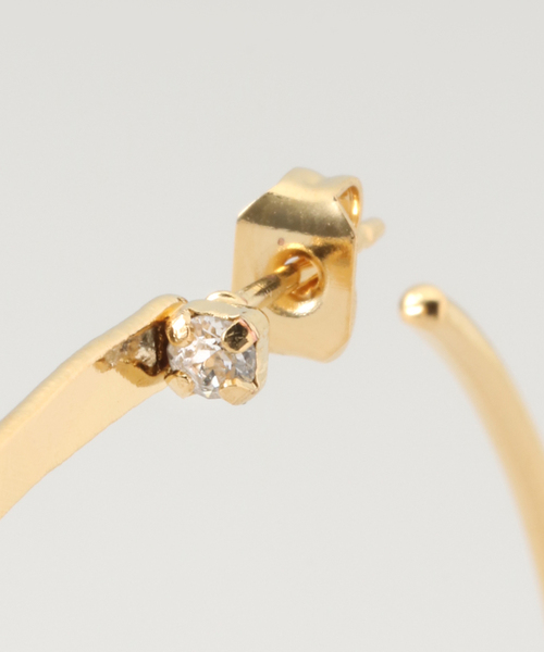 IENA(イエナ)の「【BDM STUDIO/BDMストゥディオ 】PURE フープピアス(両耳)(ピアス(両耳用)・レディース・ゴールド・FREE)」の5枚目の写真